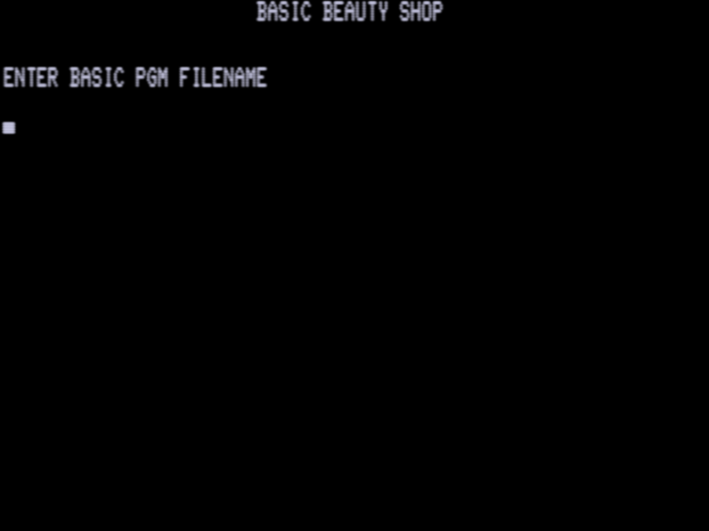 Screen shot
